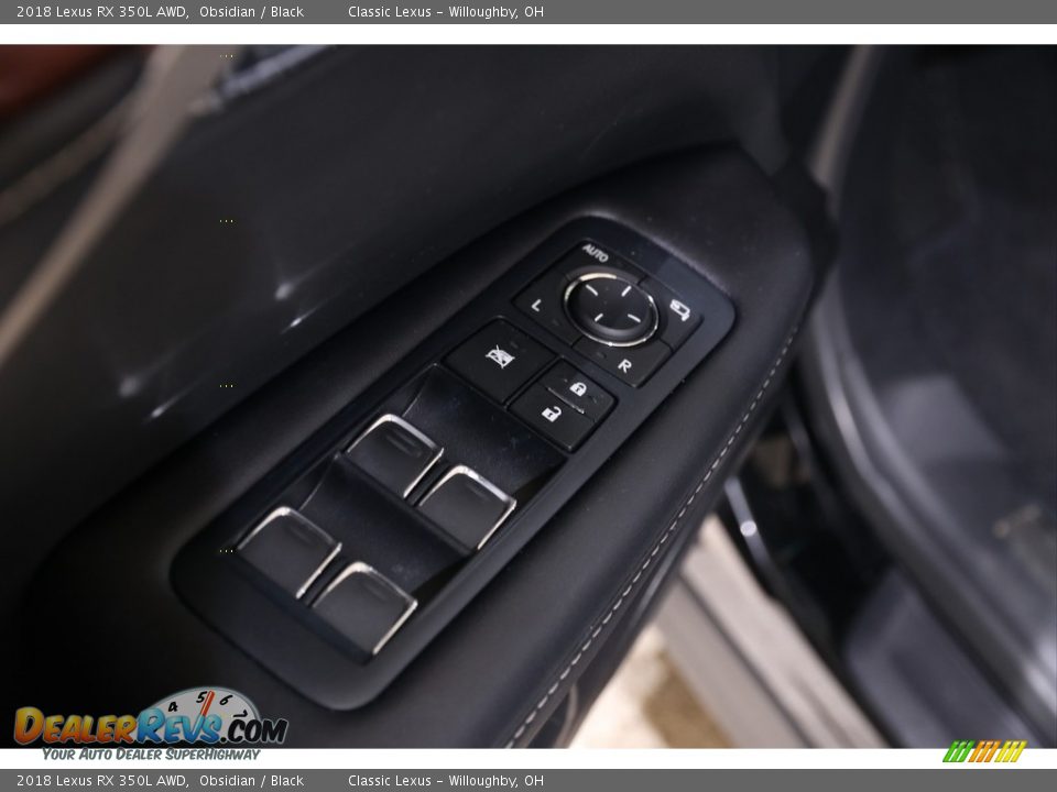 2018 Lexus RX 350L AWD Obsidian / Black Photo #5