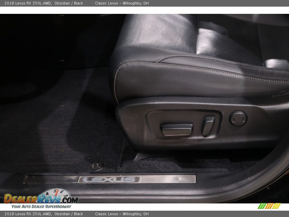 2018 Lexus RX 350L AWD Obsidian / Black Photo #6