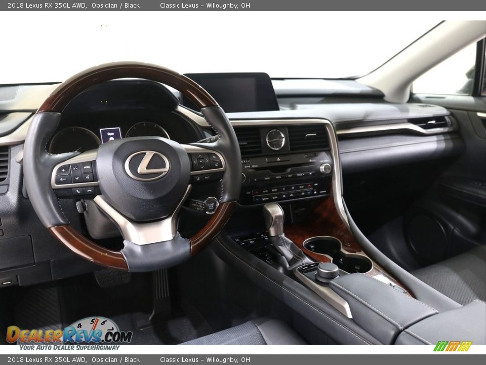 2018 Lexus RX 350L AWD Obsidian / Black Photo #8