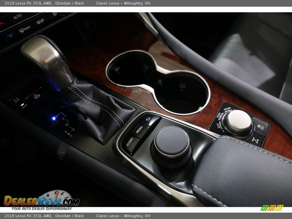 2018 Lexus RX 350L AWD Obsidian / Black Photo #24