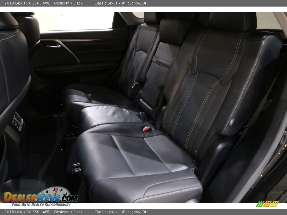 2018 Lexus RX 350L AWD Obsidian / Black Photo #29