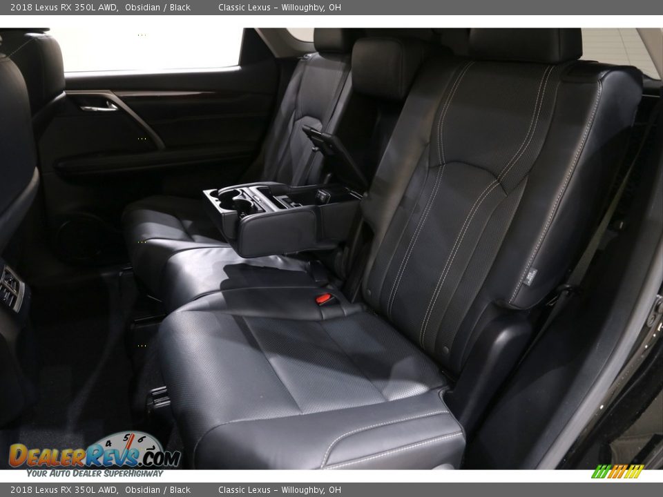 2018 Lexus RX 350L AWD Obsidian / Black Photo #30