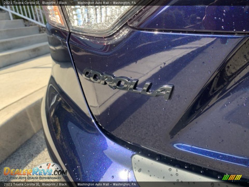 2021 Toyota Corolla SE Blueprint / Black Photo #25