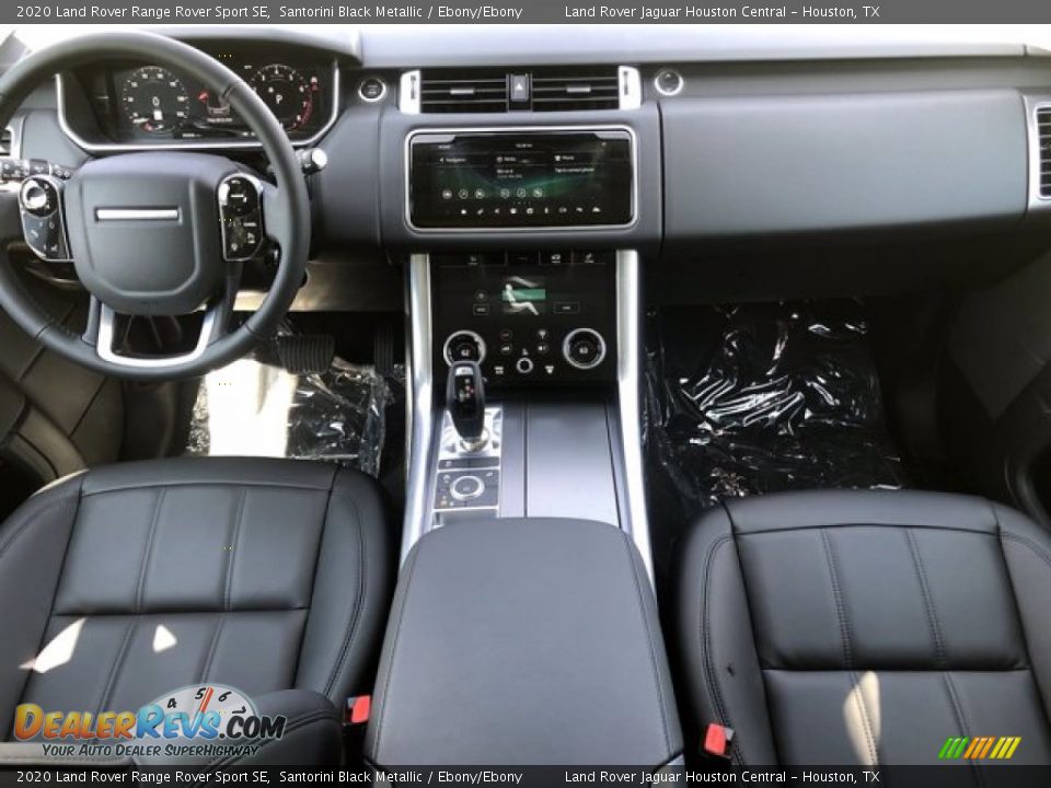 2020 Land Rover Range Rover Sport SE Santorini Black Metallic / Ebony/Ebony Photo #5