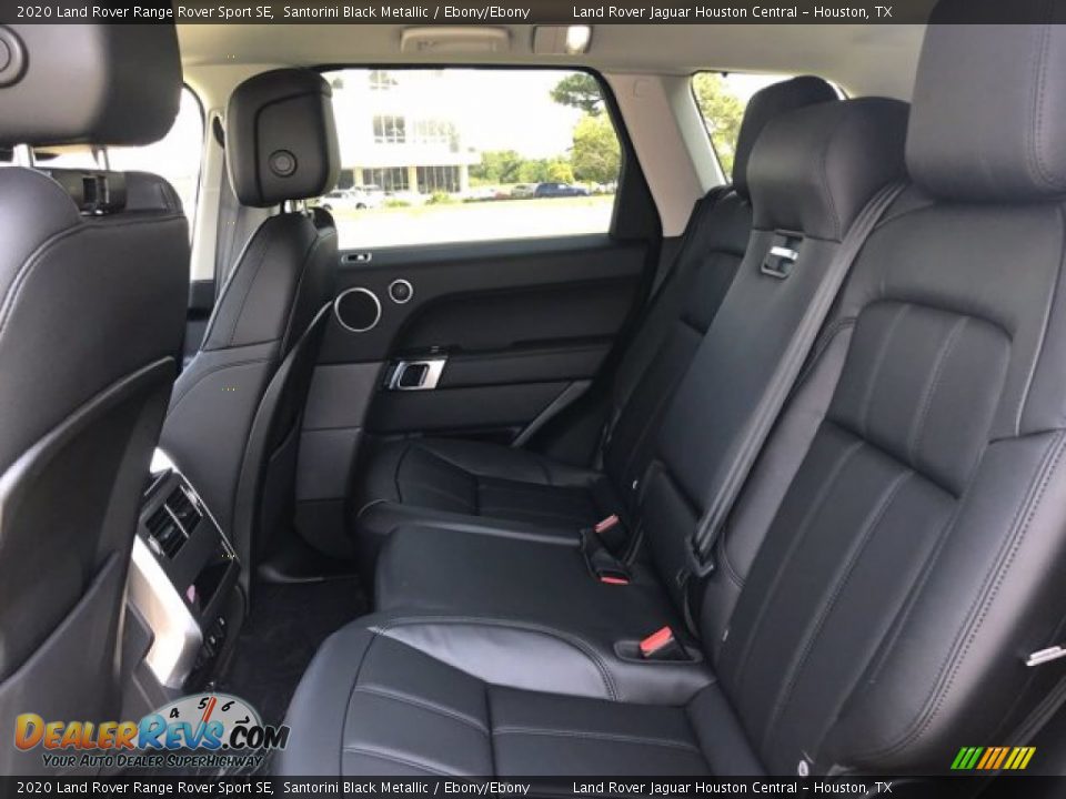 2020 Land Rover Range Rover Sport SE Santorini Black Metallic / Ebony/Ebony Photo #6