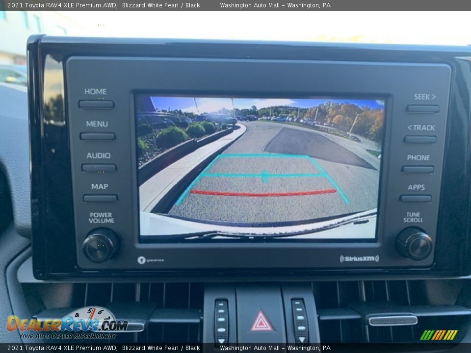 2021 Toyota RAV4 XLE Premium AWD Blizzard White Pearl / Black Photo #4