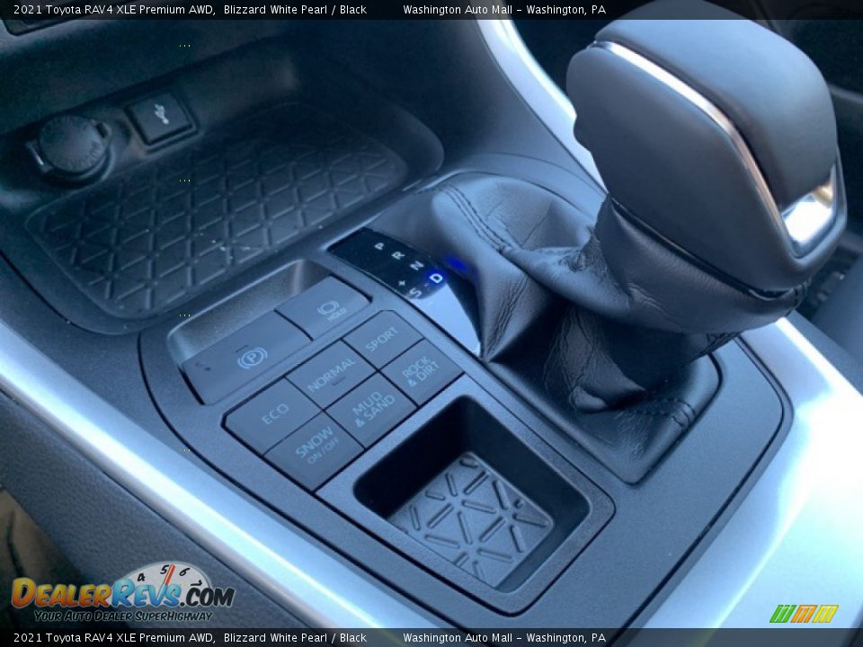2021 Toyota RAV4 XLE Premium AWD Blizzard White Pearl / Black Photo #6