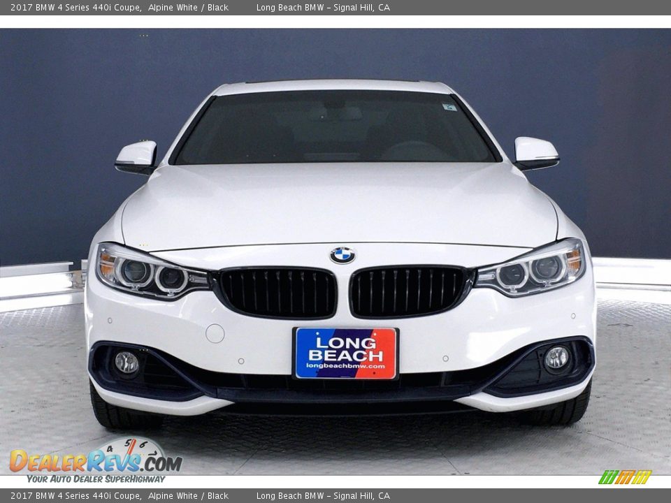 2017 BMW 4 Series 440i Coupe Alpine White / Black Photo #2