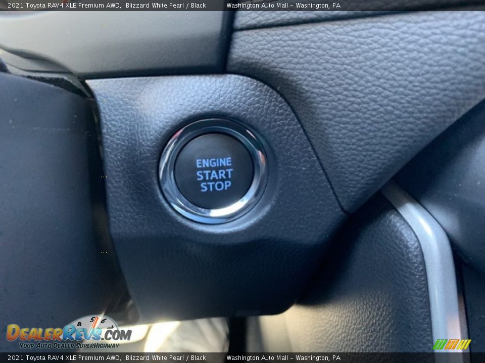 2021 Toyota RAV4 XLE Premium AWD Blizzard White Pearl / Black Photo #11