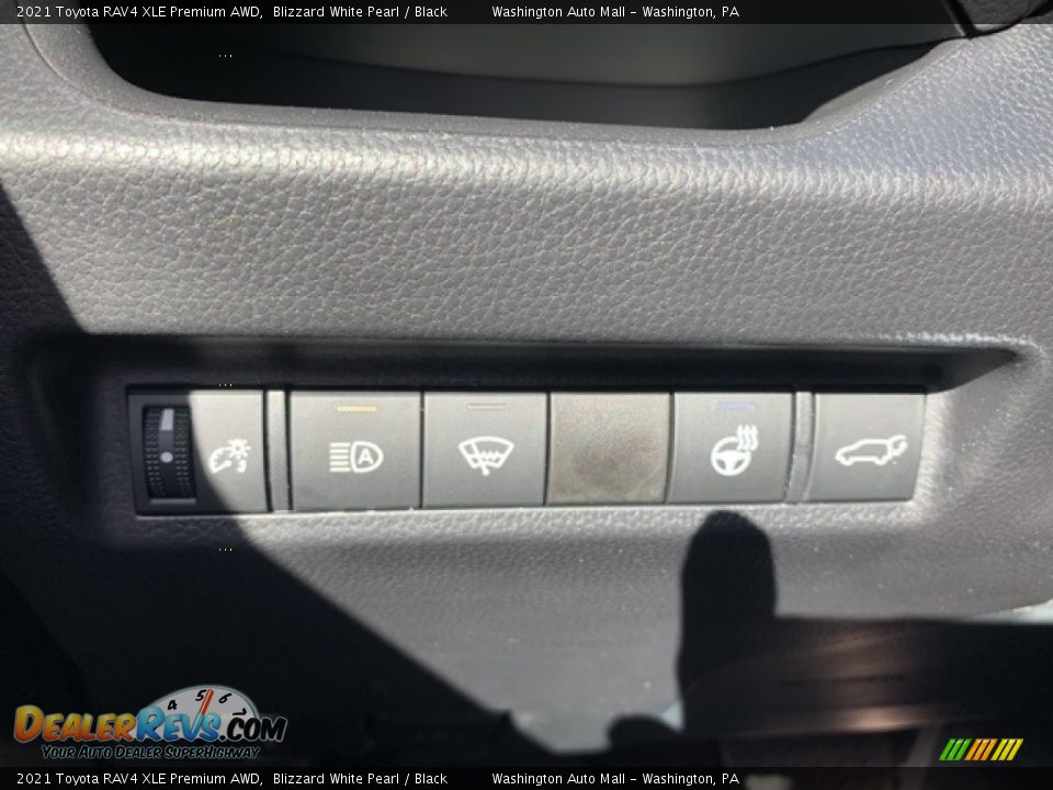2021 Toyota RAV4 XLE Premium AWD Blizzard White Pearl / Black Photo #12