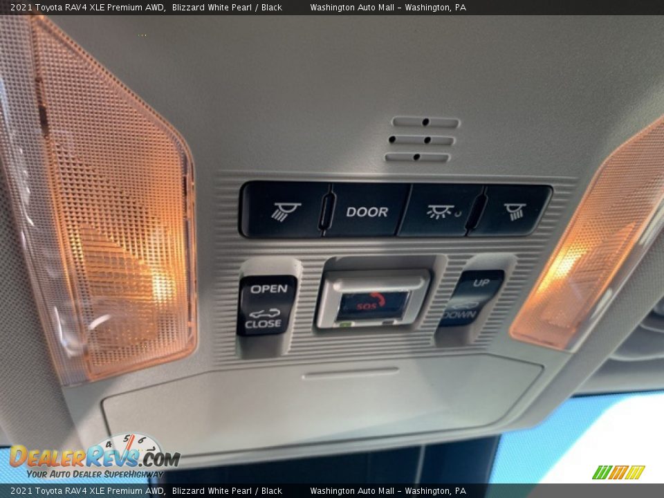 2021 Toyota RAV4 XLE Premium AWD Blizzard White Pearl / Black Photo #14