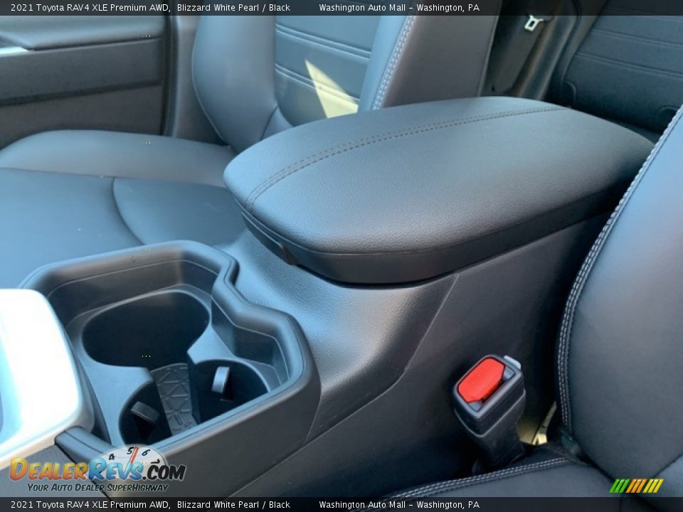 2021 Toyota RAV4 XLE Premium AWD Blizzard White Pearl / Black Photo #18