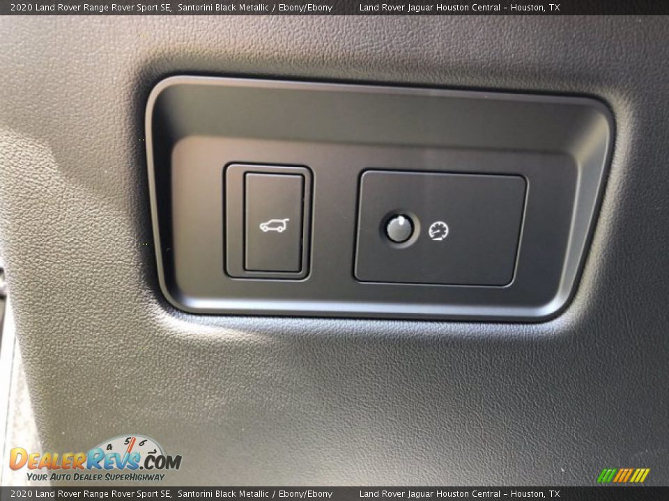 2020 Land Rover Range Rover Sport SE Santorini Black Metallic / Ebony/Ebony Photo #29