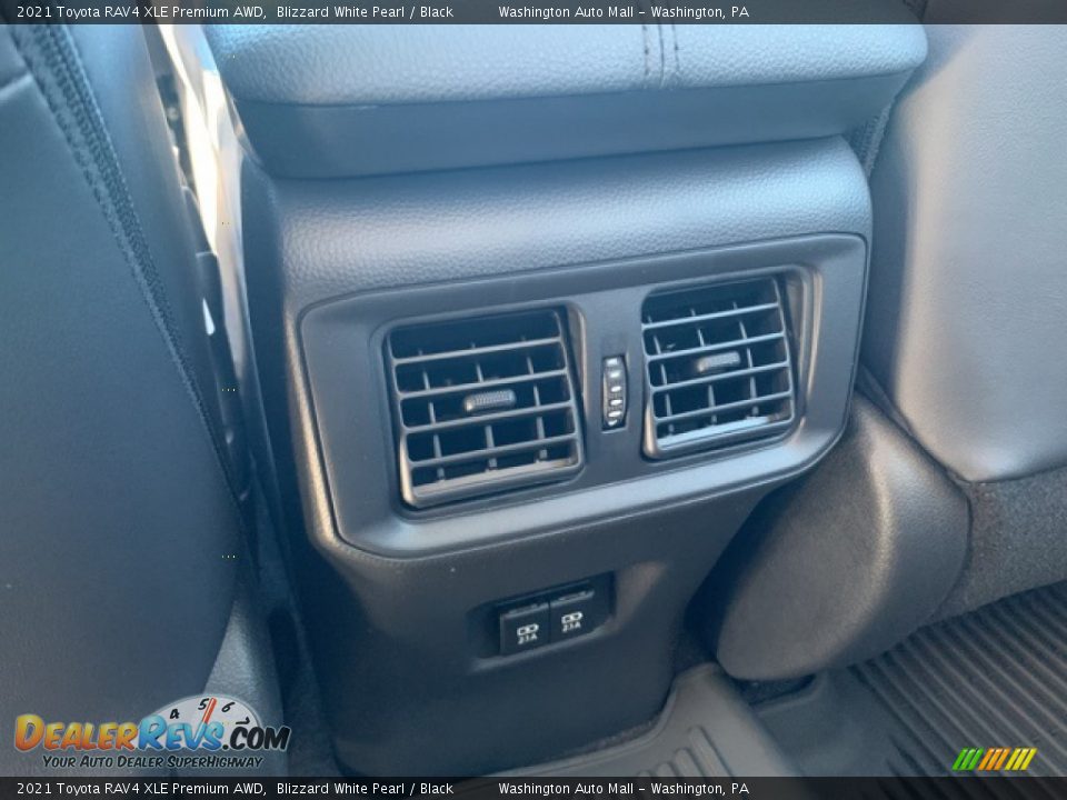 2021 Toyota RAV4 XLE Premium AWD Blizzard White Pearl / Black Photo #23