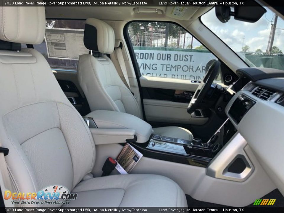 Front Seat of 2020 Land Rover Range Rover Supercharged LWB Photo #4
