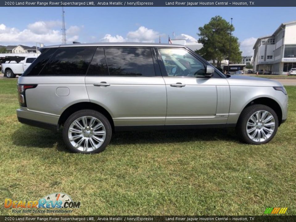 Aruba Metallic 2020 Land Rover Range Rover Supercharged LWB Photo #7