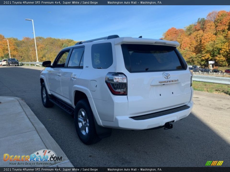 2021 Toyota 4Runner SR5 Premium 4x4 Super White / Sand Beige Photo #2
