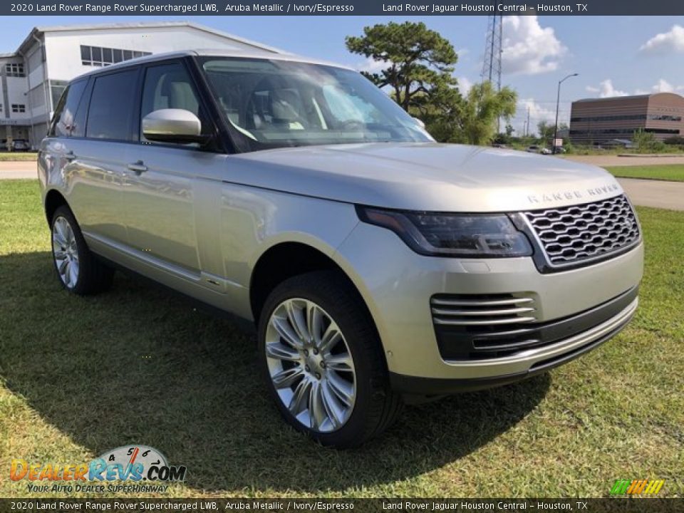 2020 Land Rover Range Rover Supercharged LWB Aruba Metallic / Ivory/Espresso Photo #11