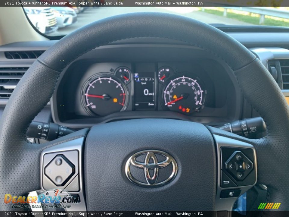 2021 Toyota 4Runner SR5 Premium 4x4 Super White / Sand Beige Photo #6
