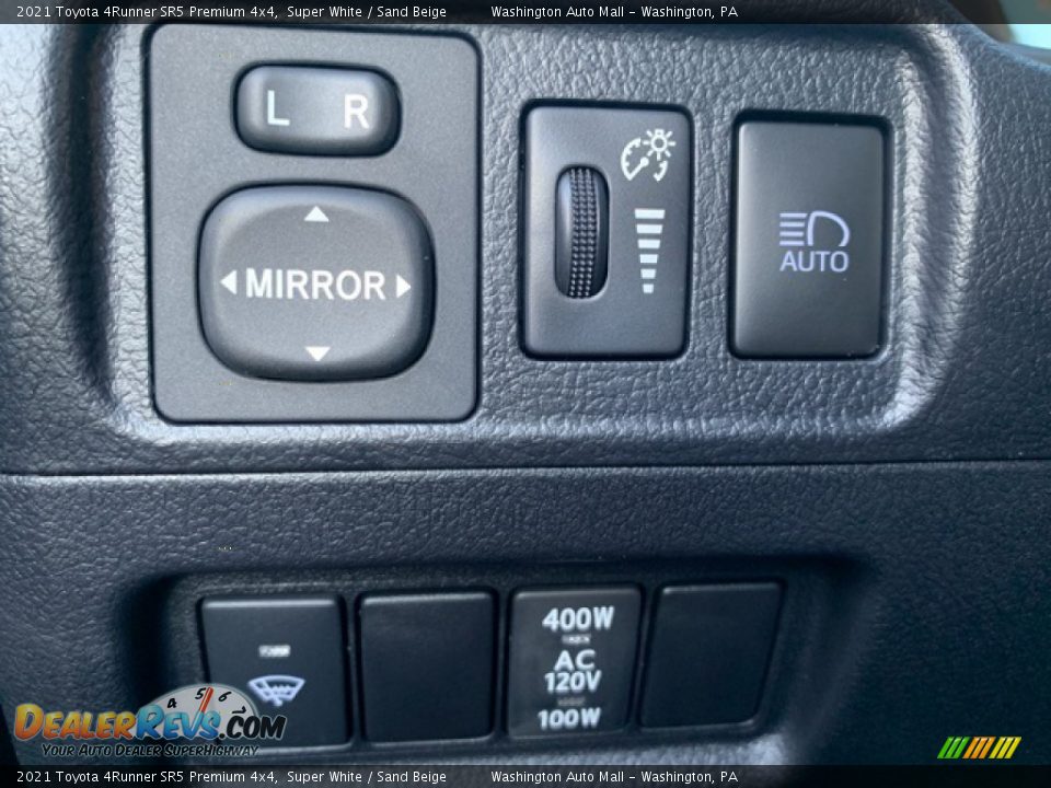 2021 Toyota 4Runner SR5 Premium 4x4 Super White / Sand Beige Photo #9