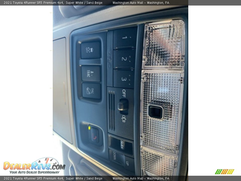 2021 Toyota 4Runner SR5 Premium 4x4 Super White / Sand Beige Photo #14