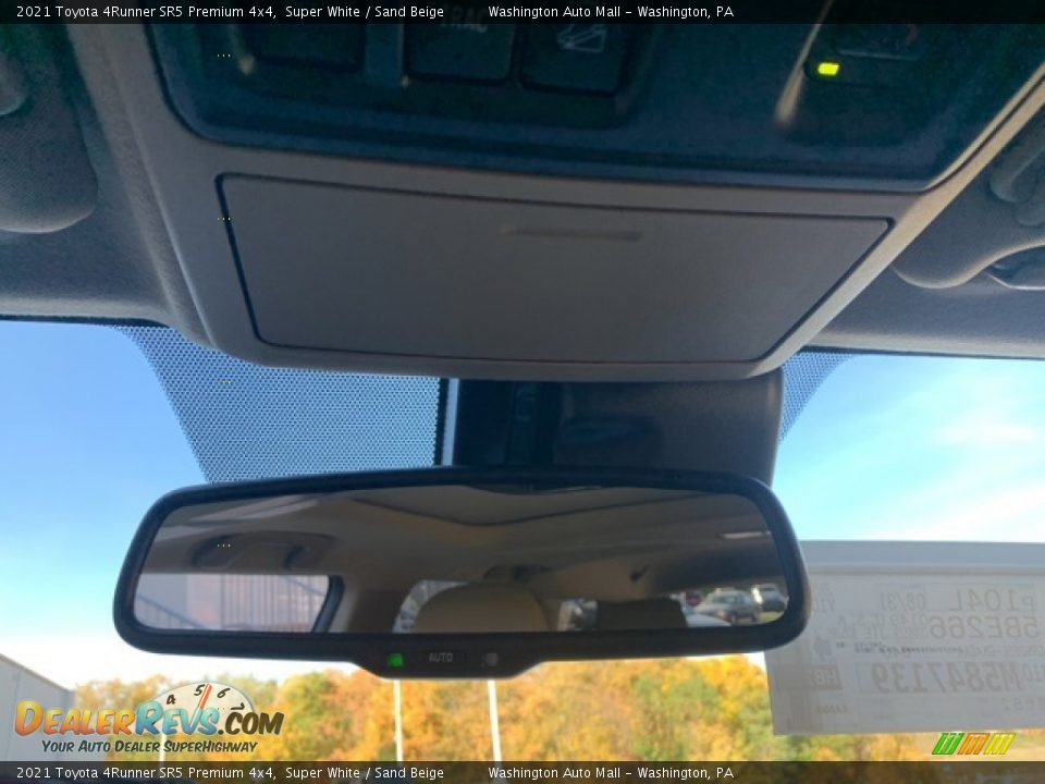 2021 Toyota 4Runner SR5 Premium 4x4 Super White / Sand Beige Photo #15