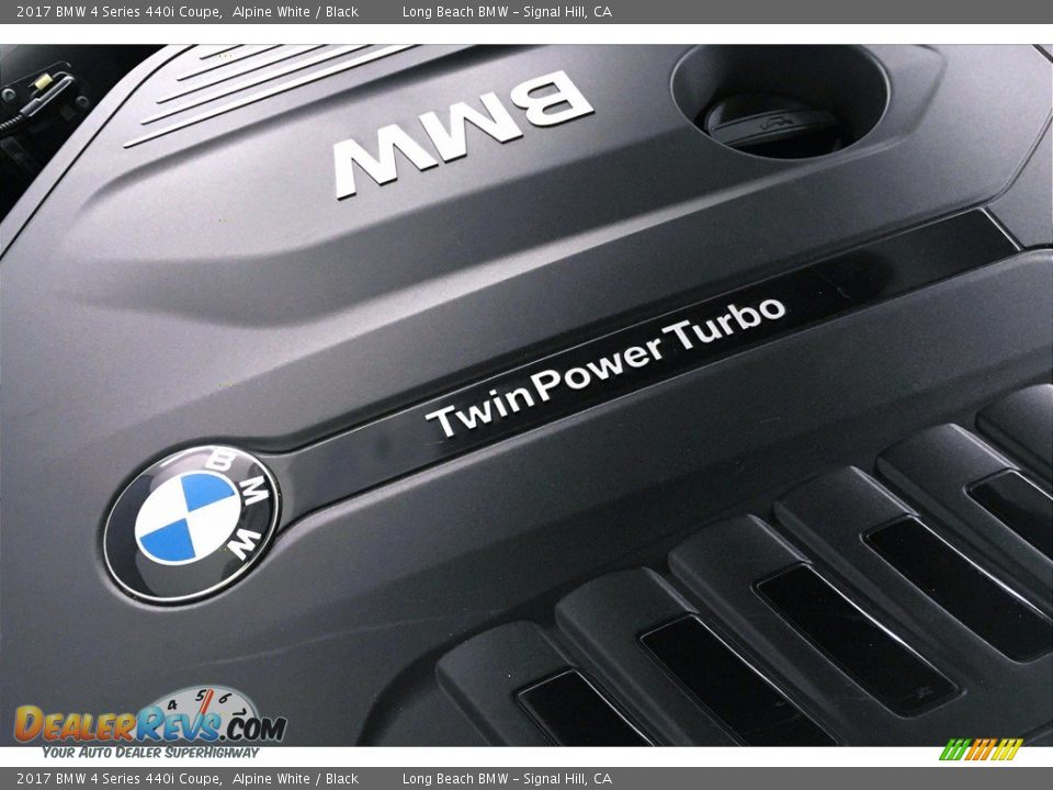 2017 BMW 4 Series 440i Coupe Alpine White / Black Photo #34