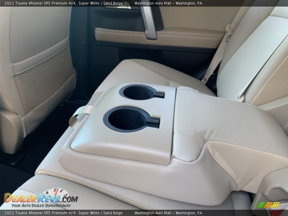 2021 Toyota 4Runner SR5 Premium 4x4 Super White / Sand Beige Photo #22
