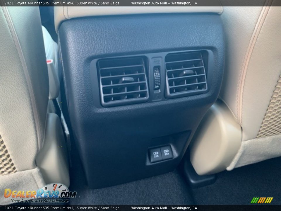2021 Toyota 4Runner SR5 Premium 4x4 Super White / Sand Beige Photo #23