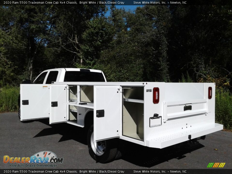 2020 Ram 5500 Tradesman Crew Cab 4x4 Chassis Bright White / Black/Diesel Gray Photo #13