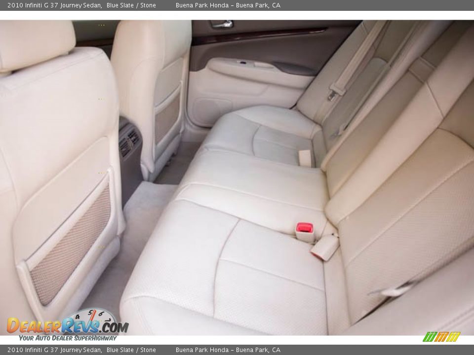 2010 Infiniti G 37 Journey Sedan Blue Slate / Stone Photo #4