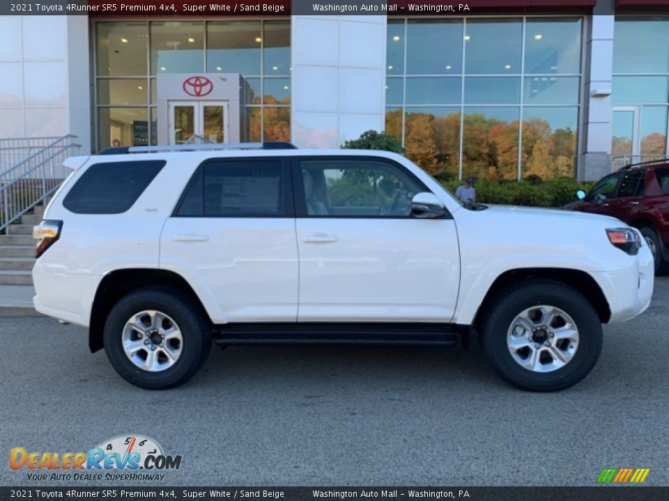 Super White 2021 Toyota 4Runner SR5 Premium 4x4 Photo #29
