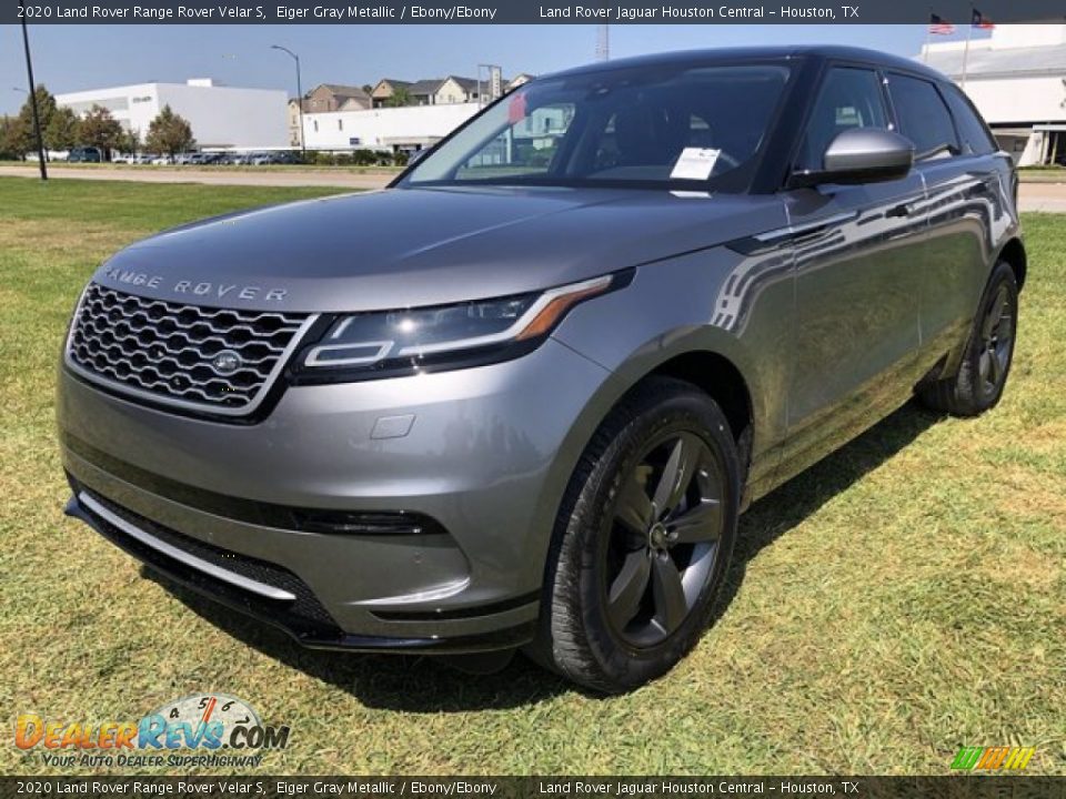 2020 Land Rover Range Rover Velar S Eiger Gray Metallic / Ebony/Ebony Photo #2