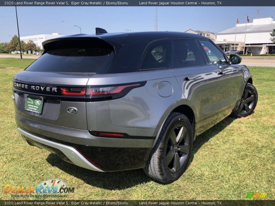 2020 Land Rover Range Rover Velar S Eiger Gray Metallic / Ebony/Ebony Photo #3