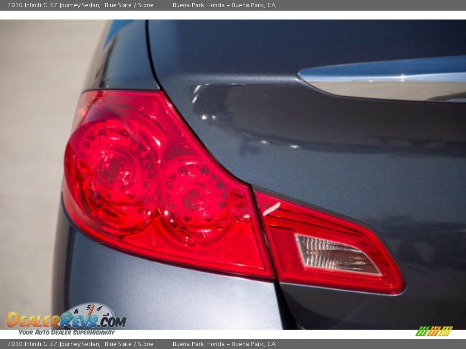 2010 Infiniti G 37 Journey Sedan Blue Slate / Stone Photo #10