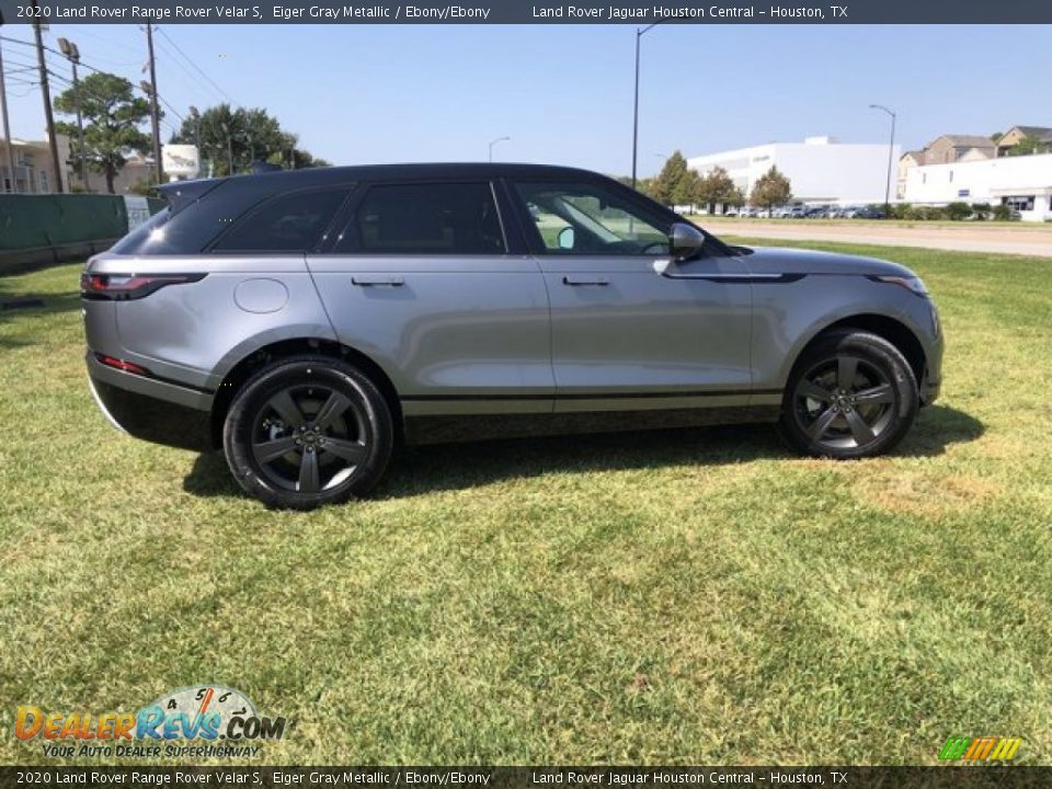 2020 Land Rover Range Rover Velar S Eiger Gray Metallic / Ebony/Ebony Photo #7