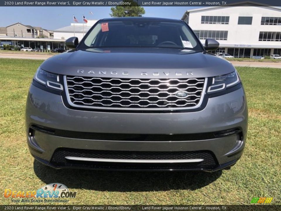 2020 Land Rover Range Rover Velar S Eiger Gray Metallic / Ebony/Ebony Photo #8