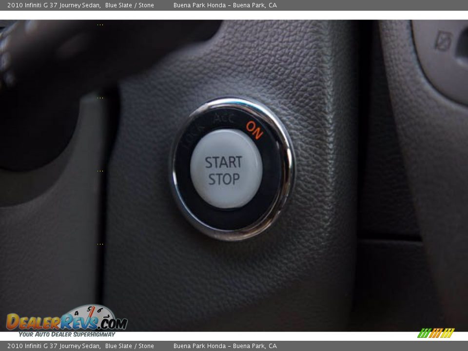 2010 Infiniti G 37 Journey Sedan Blue Slate / Stone Photo #14
