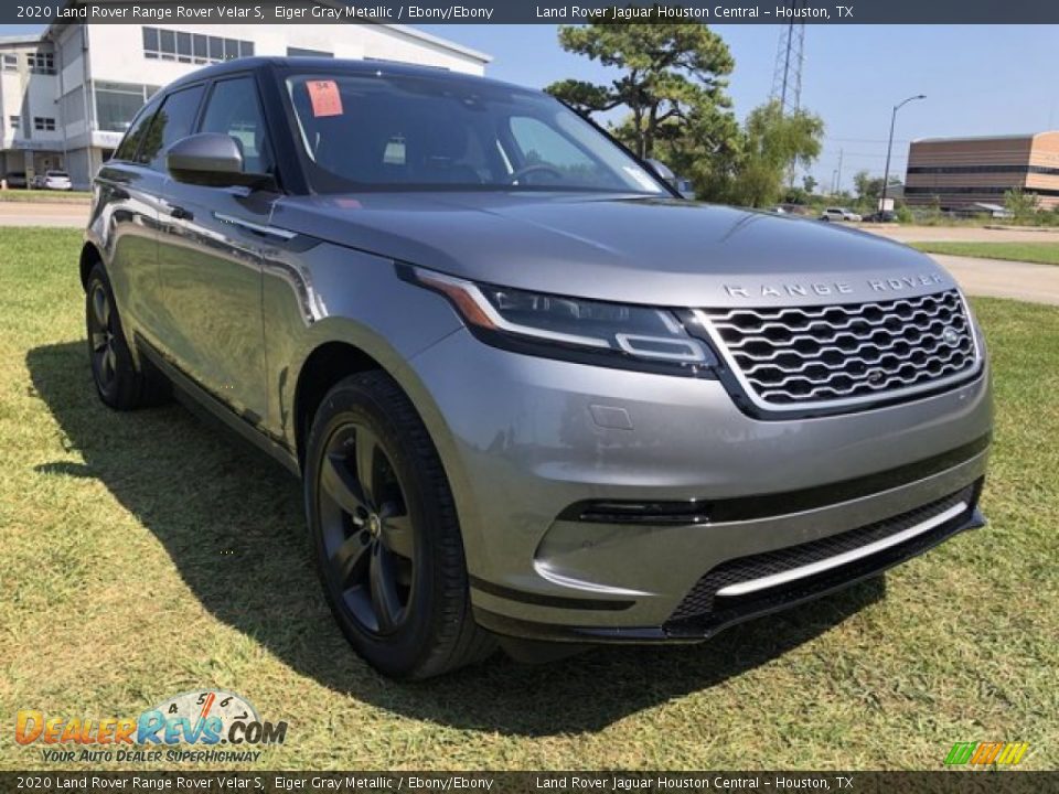 2020 Land Rover Range Rover Velar S Eiger Gray Metallic / Ebony/Ebony Photo #11