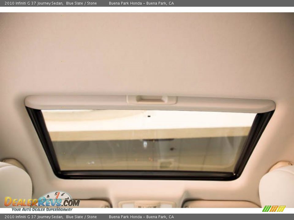 2010 Infiniti G 37 Journey Sedan Blue Slate / Stone Photo #16