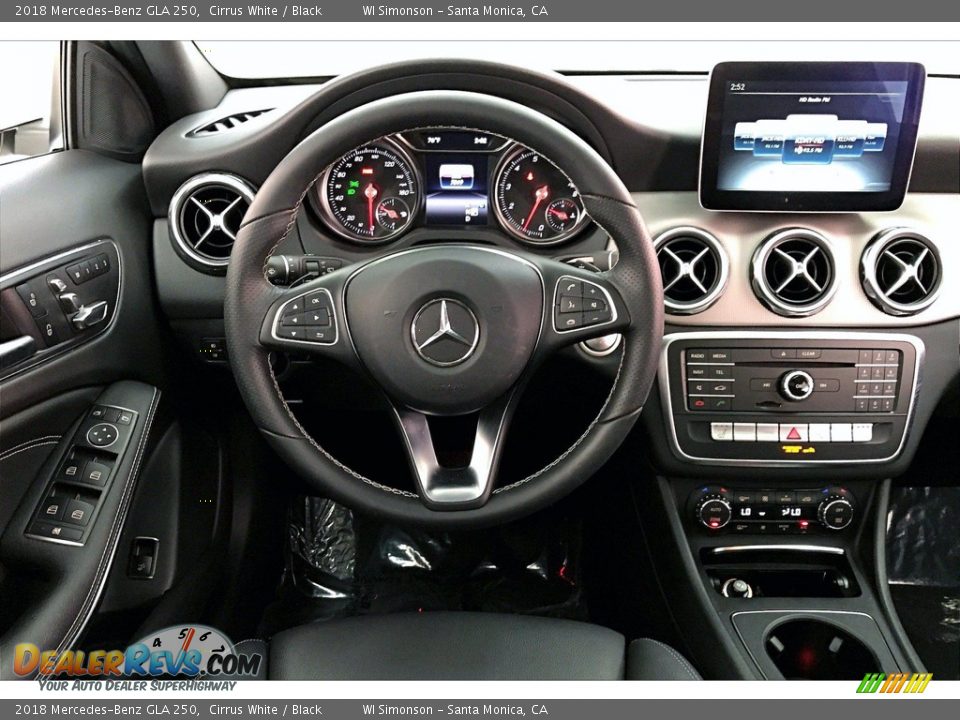 2018 Mercedes-Benz GLA 250 Cirrus White / Black Photo #4