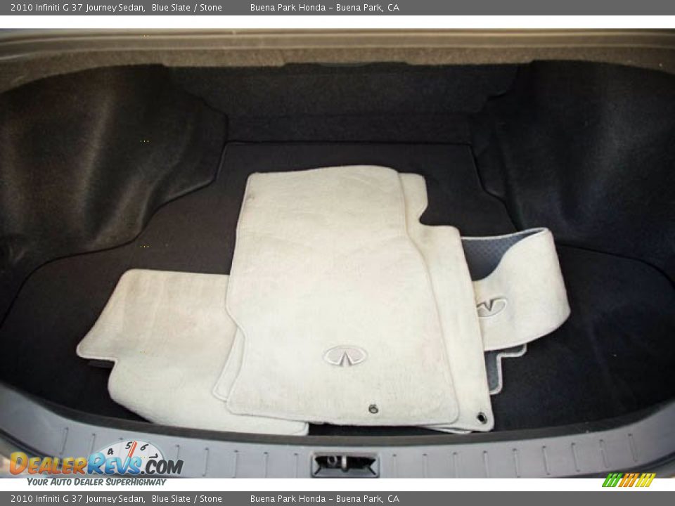 2010 Infiniti G 37 Journey Sedan Blue Slate / Stone Photo #18