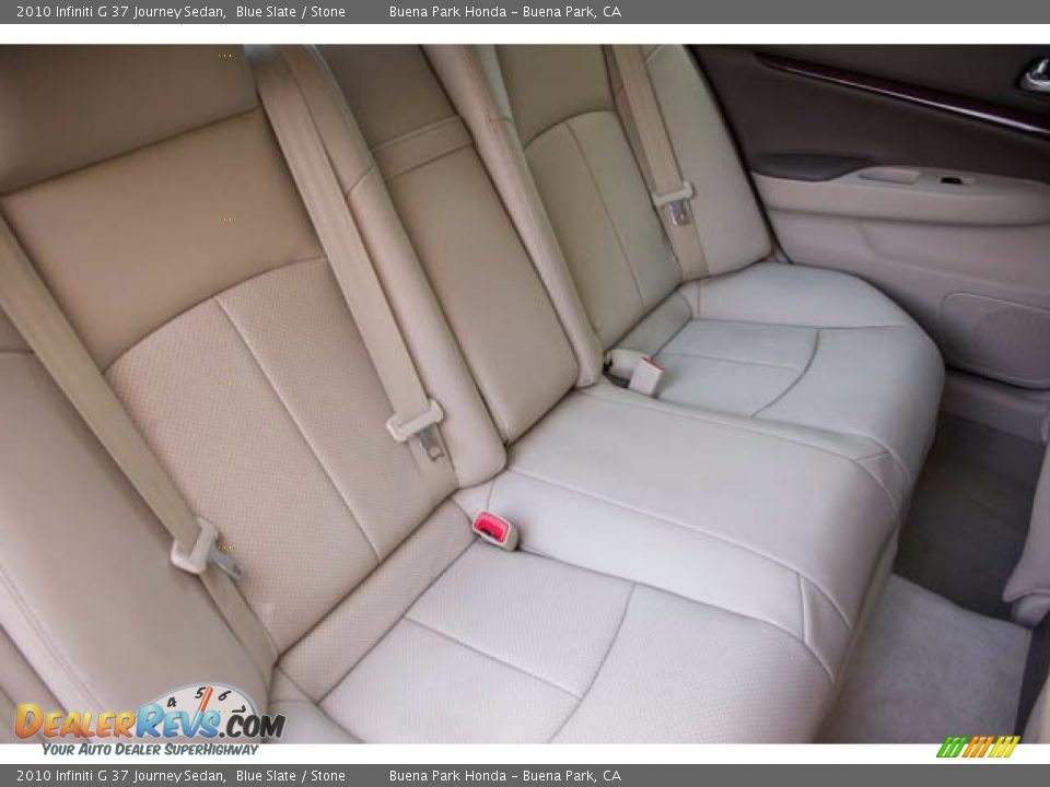 2010 Infiniti G 37 Journey Sedan Blue Slate / Stone Photo #20
