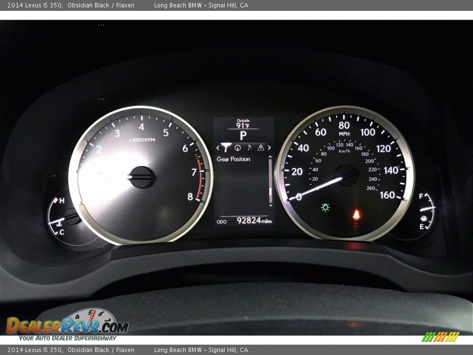 2014 Lexus IS 350 Gauges Photo #20