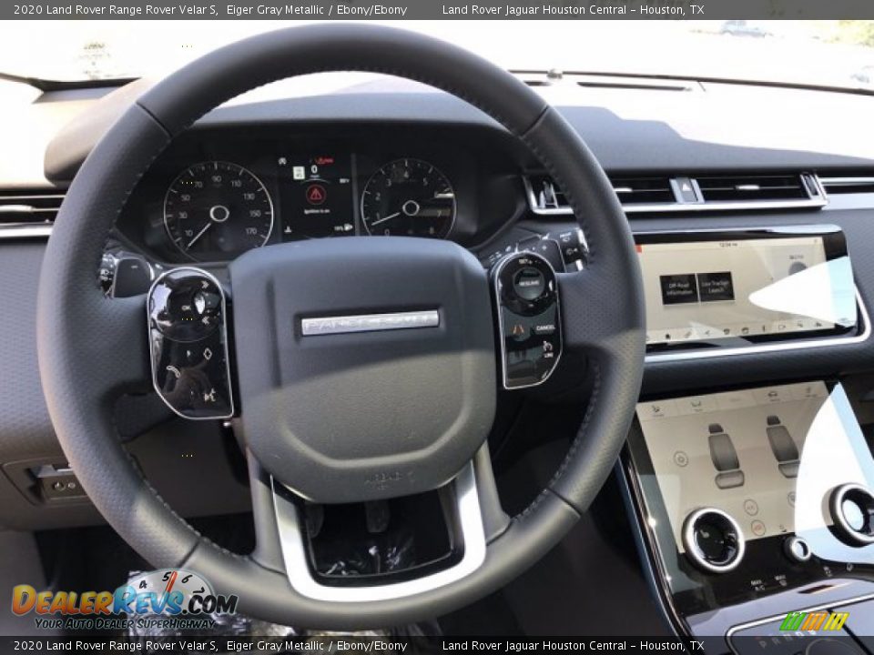2020 Land Rover Range Rover Velar S Eiger Gray Metallic / Ebony/Ebony Photo #19