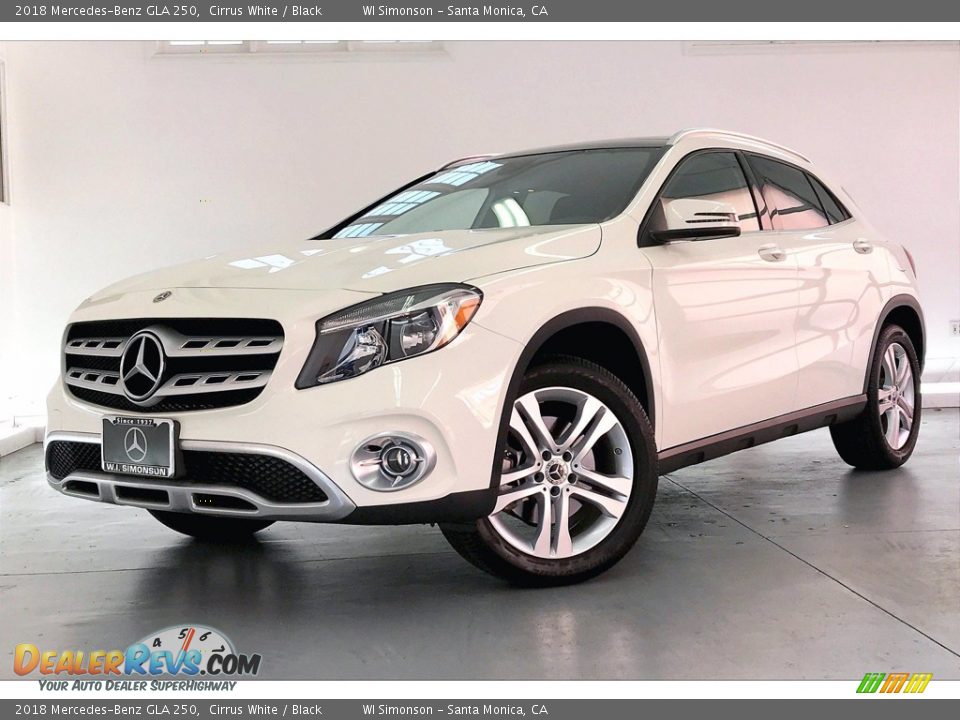 2018 Mercedes-Benz GLA 250 Cirrus White / Black Photo #12