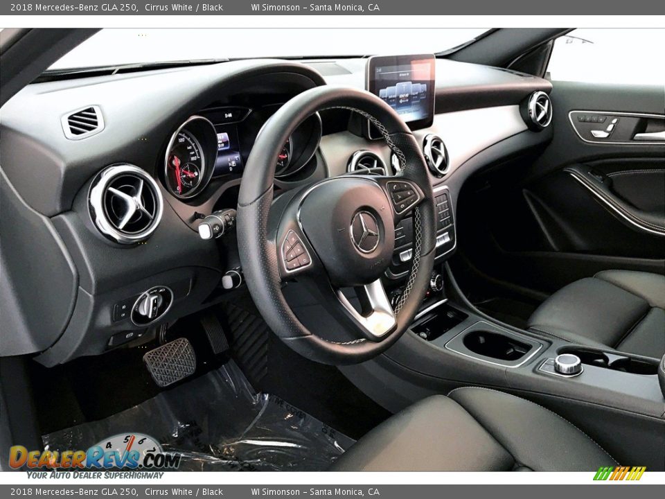 2018 Mercedes-Benz GLA 250 Cirrus White / Black Photo #14