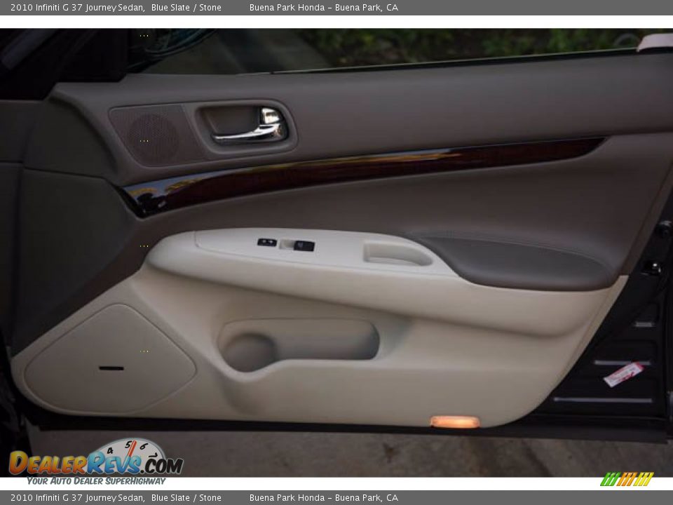 2010 Infiniti G 37 Journey Sedan Blue Slate / Stone Photo #31