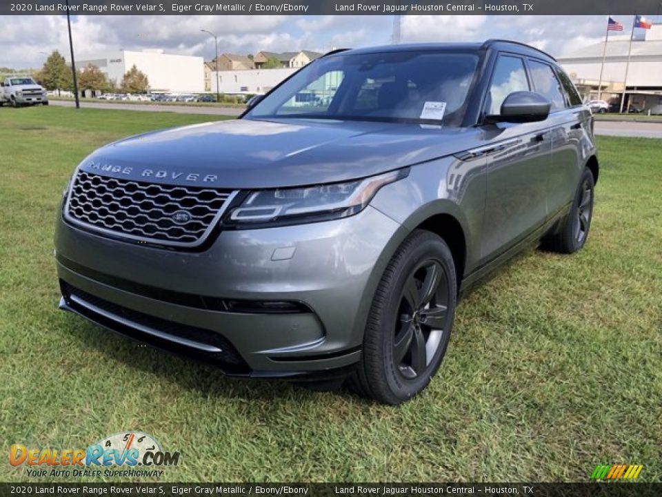 2020 Land Rover Range Rover Velar S Eiger Gray Metallic / Ebony/Ebony Photo #2