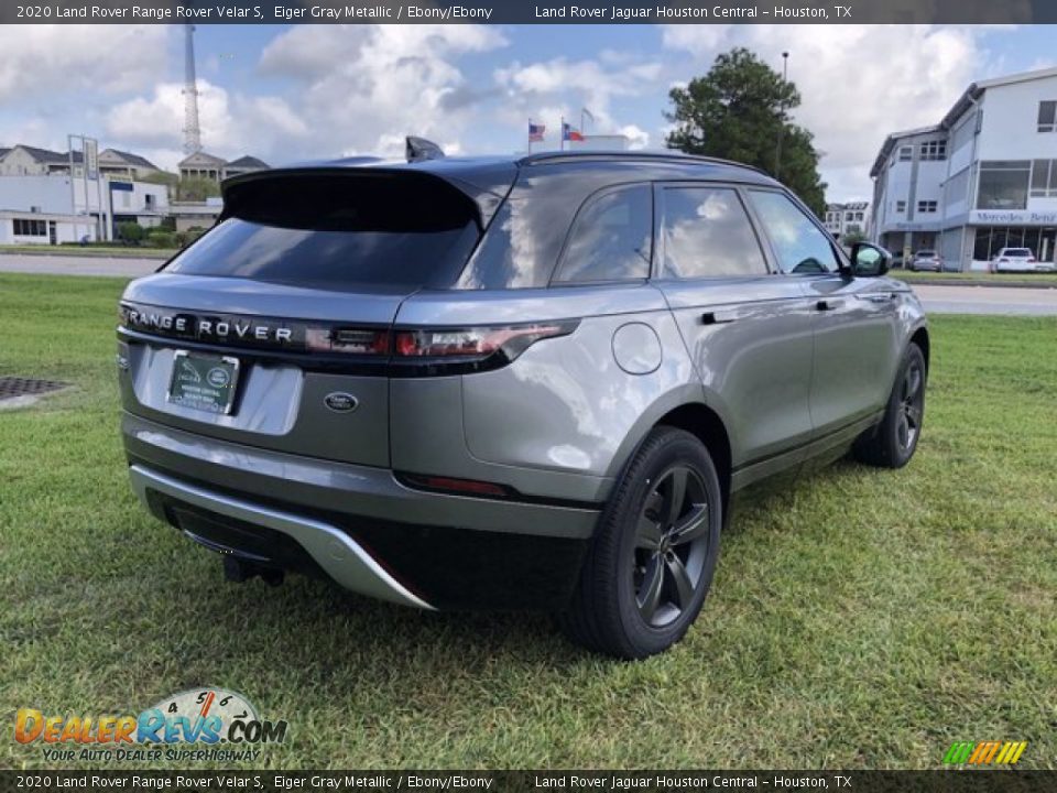 2020 Land Rover Range Rover Velar S Eiger Gray Metallic / Ebony/Ebony Photo #3